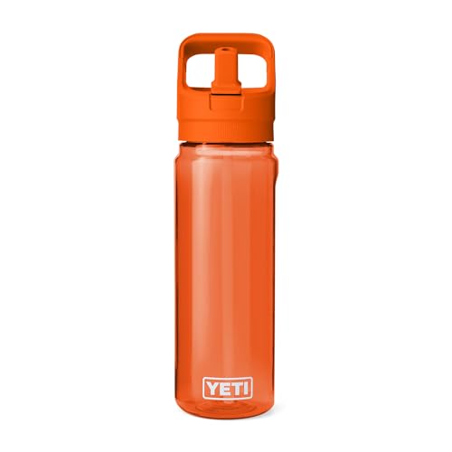 Image of YETI Yonder 750 ml /25 oz Water Bottle with Yonder Straw Cap, King Crab