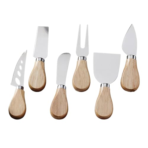 Lista de Cuchillos de postre Top 5. 41 KLKCMS Set de cuchillos para queso, accesorios gourmet para cocina