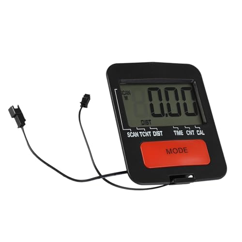 KTUXZCI Contador de Step fácil de Usar para Ciclismo Indoor. Compacto entusiastas del Fitness. Contador de máquinas de Remo.