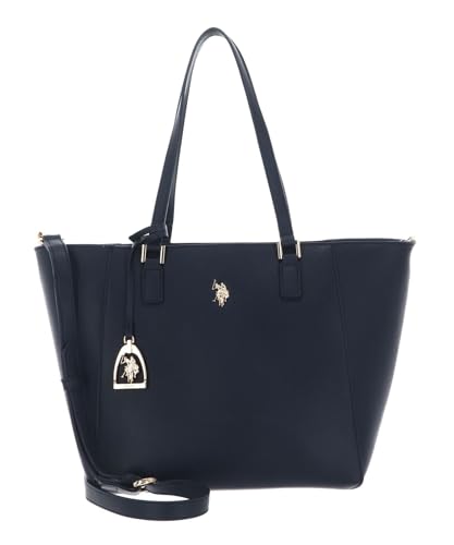 Sac à épaule pour femme U.S. POLO ASSN. Jones cabas bleu marine contre le manque de place