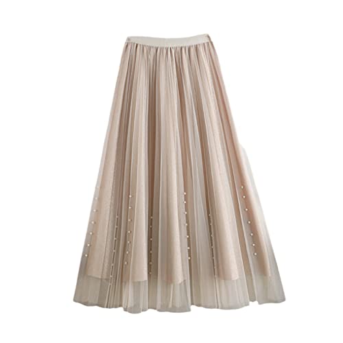 Jupe en tulle avec perles parfaite pour vos soirées d'été en terrasse