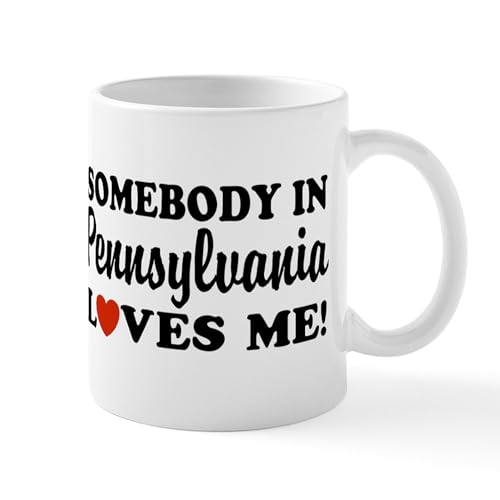 Taza cerámica 11 oz CaféPress Somebody In Pennsylvania miniatura 1
