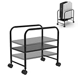 Montage sans outil et design gain de place : Le support PC avec roulettes se monte en quelques minutes – aucun perçage ni modification permanente de votre bureau requis. Le design plat s'adapte parfaitement sous la plupart des bureaux, libérant un espace de travail précieux tout en gardant votre tour accessible, organisée et bien ventilée.