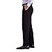 Haggar Men's Premium Comfort Dress Pant-Straight Fit Flat Front Reg. and Big & Tall, Black, 30W x 32L