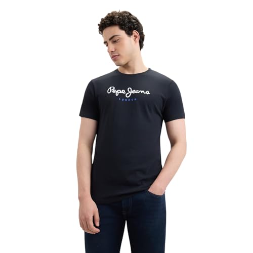 Image of Pepe Jeans Men T-Shirt|Cotton|Slim Fit