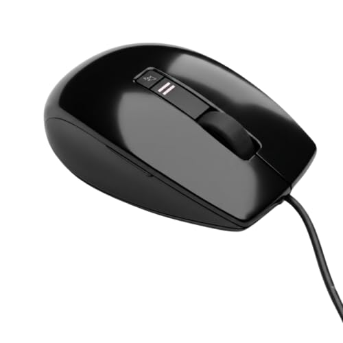 Dell V7623 Wired USB Optical Mouse, 6-Button 1600 DPI