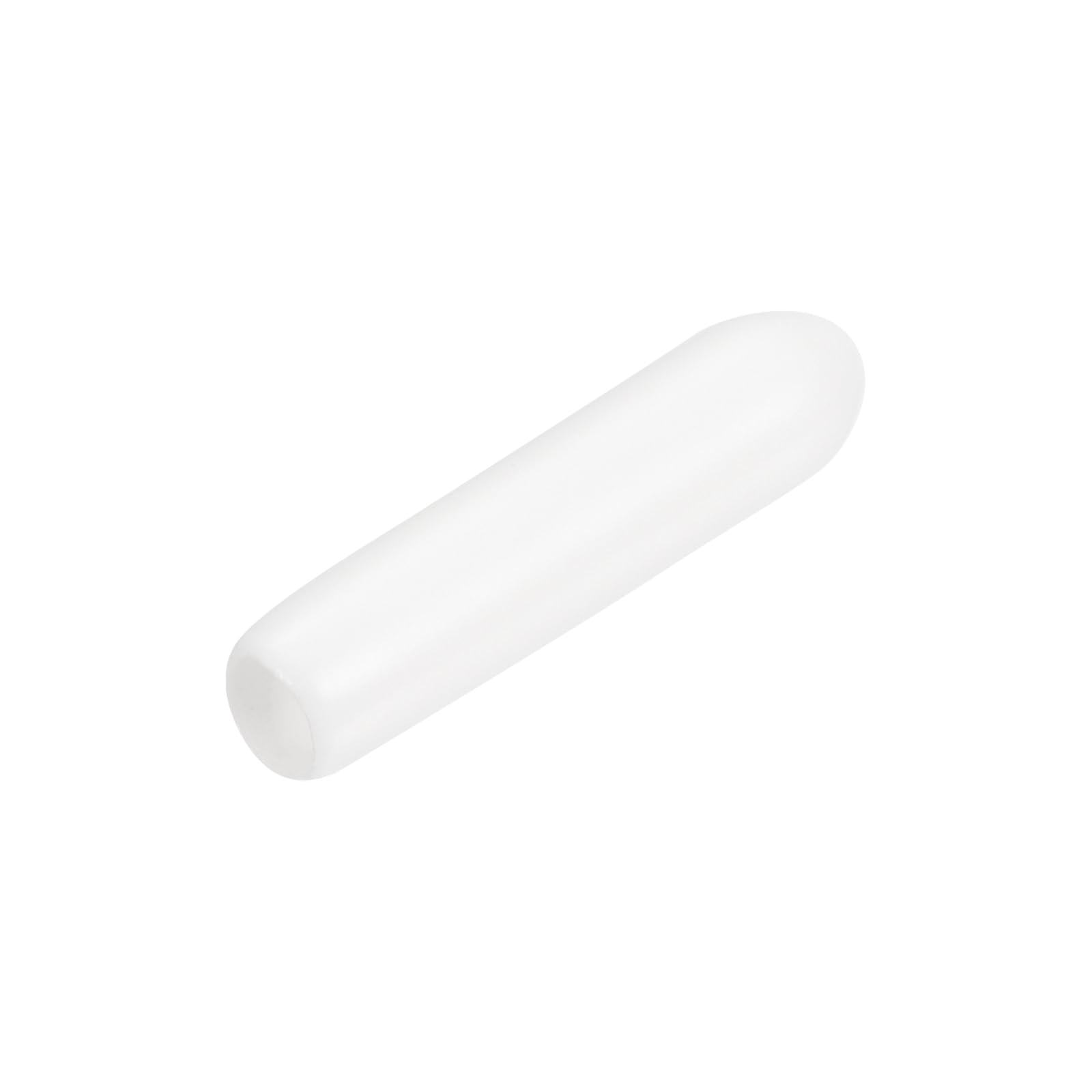 uxcell 20pcs Rubber End Caps 3mm(1/8") ID Vinyl Round End Cap Cover Screw Thread Protectors White