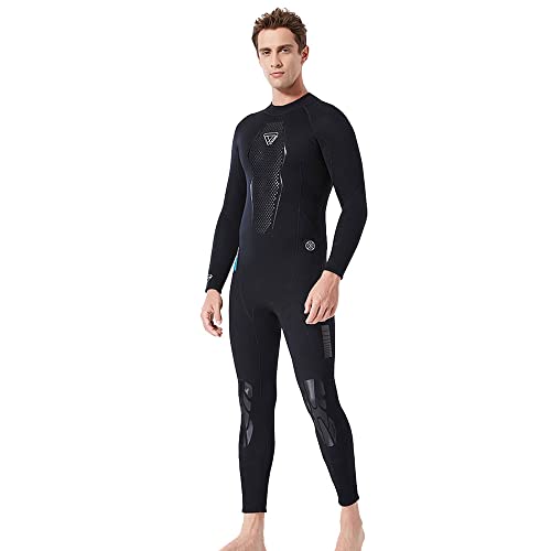 Alstorpha Roupas de mergulho masculinas neoprene 3 mm para homens em água fria para surfe, mergulho,