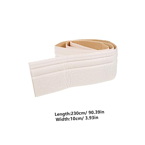 WHAMVOX 1 Rolo De Papel De Parede De Espelho Tira De Calafetar Papel De Parede Espesso Tridimensiona