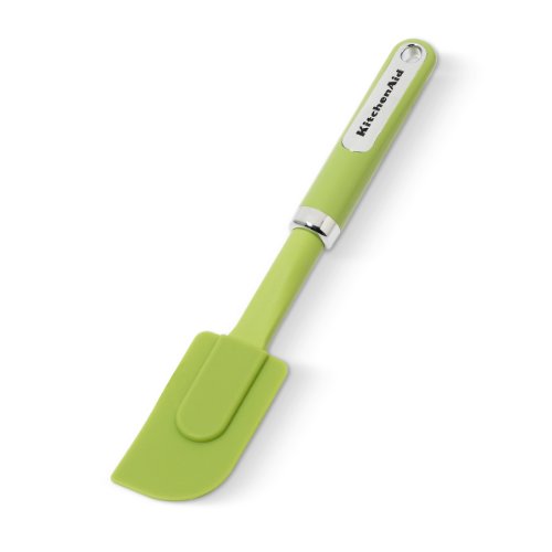KitchenAid Classic Silicone Scraper Spatula, Green Apple