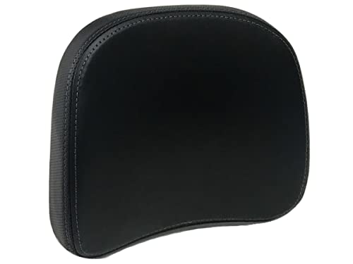 Black Smooth Dark Stitch Passenger Sissy Bar Backrest Pad 2014-2025 Indian Motorcycles Chief Classic Vintage Chieftain Limited Elite Horse Challenger Springfield 2883728-VBA No Stud Match Rogue Vinyl