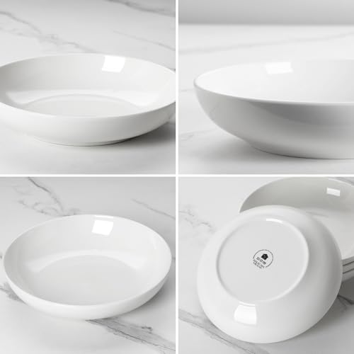 6-Pack 42-Oz MALACASA Porcelain Wide Shallow Pasta Bowls 20.51 + Free Shipping w/ Prime or on 35+ + 40% Off Code 81WBYV43 - image 8