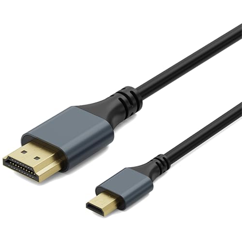 }CN HDMI P[u 1.8m Micro HDMI ^CvD IX - W HDMI 2.0 ^CvA IX 3D 4K 60Hz J/^ubg/er ȂǂɑΉ