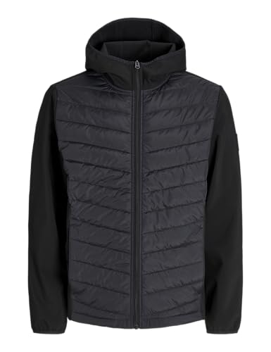 JJ rebel Chaqueta híbrida Jrebgazing para Hombre, Negro, x_l