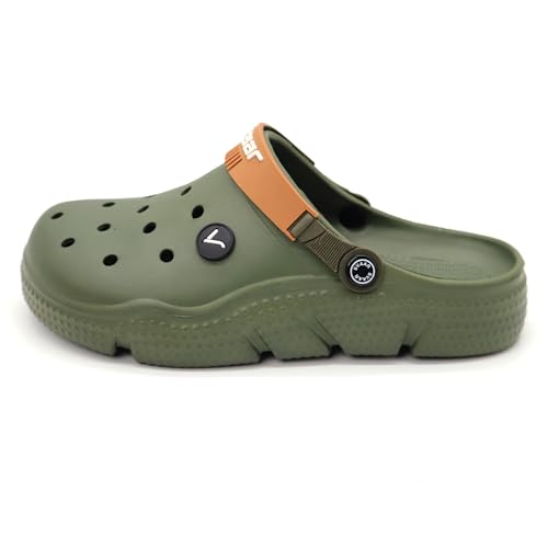 Image of SVAAR Men's Designer Clogs || Sandals with Adjustable Back Strap for Men