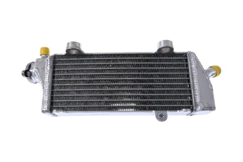 Radiateur droit alu KTM XC 250 renforcé avec finition racing premium