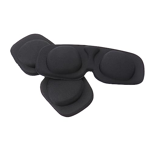 BEBEMOKO 2 fundas protectoras para lentes de realidad virtual, gafas protectoras para lentes de visión Vr, color negro EVA