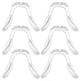 Ciieeo 6 Almohadillas Nasales de Silicona Suave Antideslizantes para Gafas, Soporte Nasal Integrado en Forma de U, Tamaño Estándar, Kit de Reparación para Uso Cómodo y Duradero