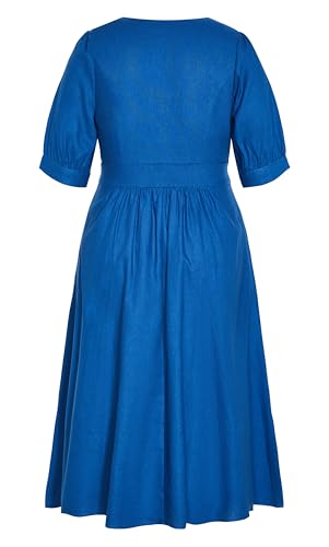 Image of City Chic Women's Plus Size Sunset Stroll Dress