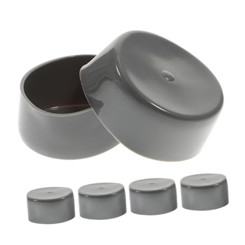 GRIRIW 6pcs Trailer Wheel Bearing Dust Caps 1.98 Inch Rubber Grease Seal Car for Trailer Axle Protection
