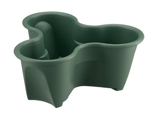 リッチェル ハーベリーポット 43型 400×370×160H ダークグリーン