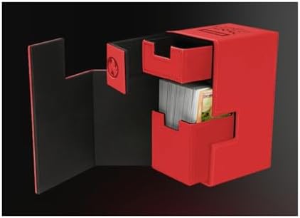 Ultra Pro - Charmander M2 Deck Box® for Pokémon | TCG deck box premium leatherette trading card storage holds 75 double-sleeved cards built-in dice token image 4