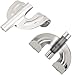 Jiayouy Drum Set Parts Hardware Pack 12pcs Bass Drum Claws & 54pcs Tension Rods(15mm-90mm) Cymbal Felts Hi-Hat Clutch Washer Sleeves and Base Wing Nuts Cymbal Replacement Accessories
