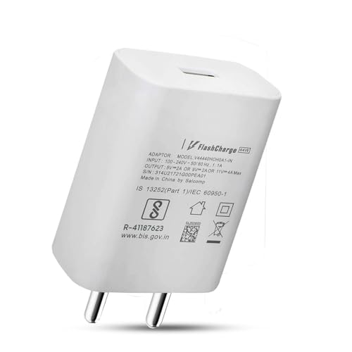 Image of Vivo Original 44W Flash Charger Compatible for Vivo V25 5g /v23 5g /v23 E 5g /v23pro 5g /y35 /y75 /y73 /v25 /v23 /v325e /v21 /v21 Pro Fast Charging for Your Devices Vivo Only Adapter