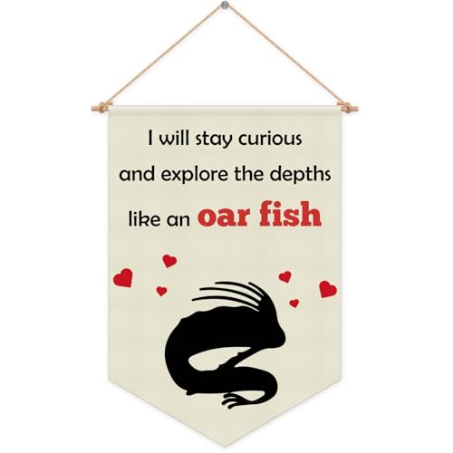 Fish Themed Gifts for Kids Hanging Pennant Flag Banner Ocean Animal Themed Gifts for Fish Lover Sea Animals Decor Ocean Wall Sign Decor Gift for Nursery Bedroom Playroom Game Room Front Door
