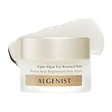 Algenist Triple Algae Eye Renewal Balm - Hydrating Vegan Eye Cream with Caffeine, Alguronic Acid & Vitamin E to Help Reduce Dark Circles, Puffiness, Fine Lines & Wrinkles - Travel Size (0.5 oz)