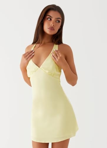 Raseal Short Satin Homecoming Dress Simple Evening Gown for Women RS1803