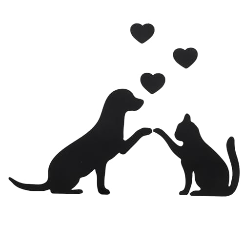 NOLITOY Sticker Mural Acrylique Miroir pour Animaux Effet Réfléchissant Décoration DIY pour Salon Chambre Autocollant Auto-adhésif Facile à Poser et...