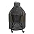 Pure Grill 22-Inch Ceramic Grill Cover - Universal Fit for All Large Kamado Charcoal BBQ Grill Brands - Heavy-Duty, Waterproof, Fade Resistant Fabric (Cover - 31" Dia x 40" H)