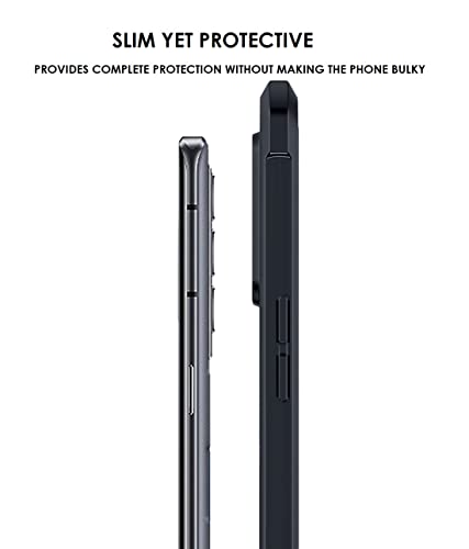 Image of RIGGEAR Xundd Realme 9 Pro Back Cover case (Armor|PC and TPU|Clear Black)