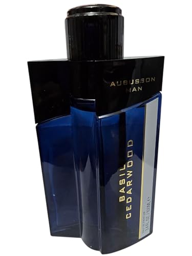 Aubusson Paris for Men Basil Cedarwood Eau De Parfum 3.4 fl oz / 100 ml Unboxed