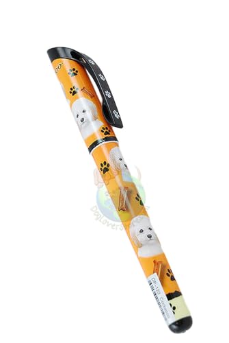 Bolígrafo Gel Easy Glide E&S Pets Cockapoo Naranja