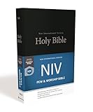 NIV, Pew and Worship Bible, Hardcover, Black, Comfort Print