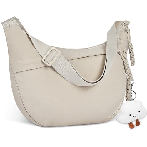 Aucuu Crossbody Bolso de Nylon, Bolsos Bandolera Moda Bolso para