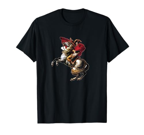 Camiseta Napoleón Bonaparte - A caballo Camiseta