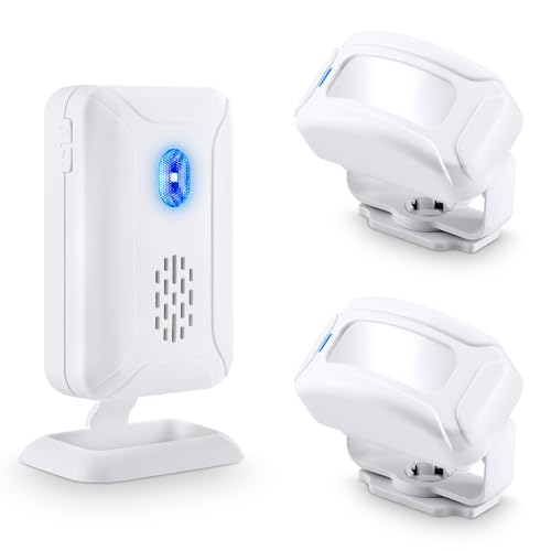 Nineleaf Sensor Capteur d'alarme de Sonnette Infrarouge Chargeur de Passage de Cloche ou détecteur...
