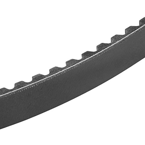 F FIERCE CYCLE 4CW-17641-02 Motorrad Antriebsriemen aus Gummi für ZY125 Schwarz