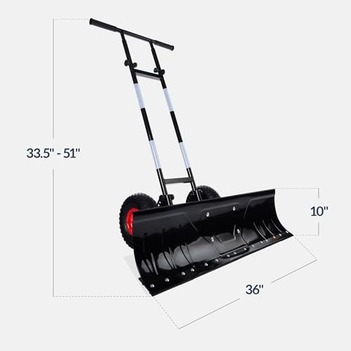Best Choice 36in Steel Snow Pusher