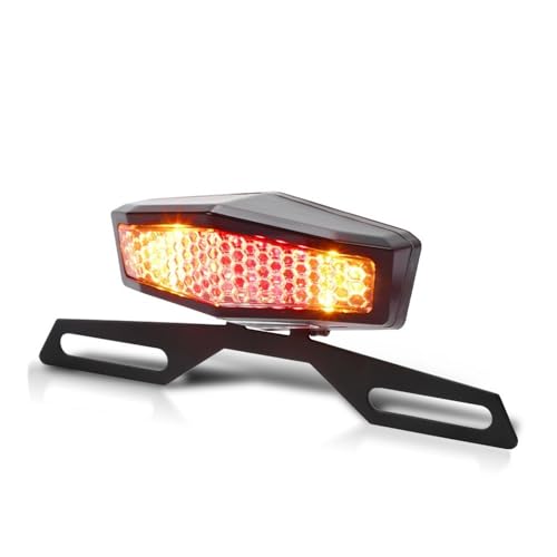 Feu arrière stop de moto 12V résistant aux vibrations pour ATV et moto