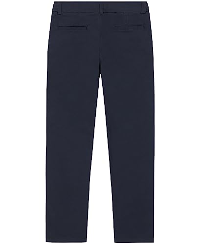 Image of Izod Girls' School Uniform Twill Skinny Pants, Made with Stretch Performance Material, Wrinkle & Fade Resistant