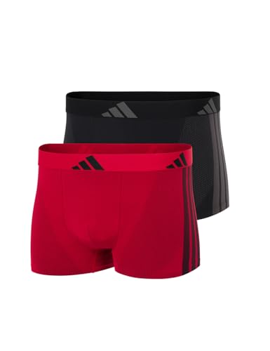 adidas Trunk (2pk) -Active Micro Stretch Seamless Pantalones Cortos, Assorted_4am027, XXL Hombres