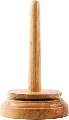 Image of Sharvgun Wood Yarn Holder with Twirling Mechanism Classic