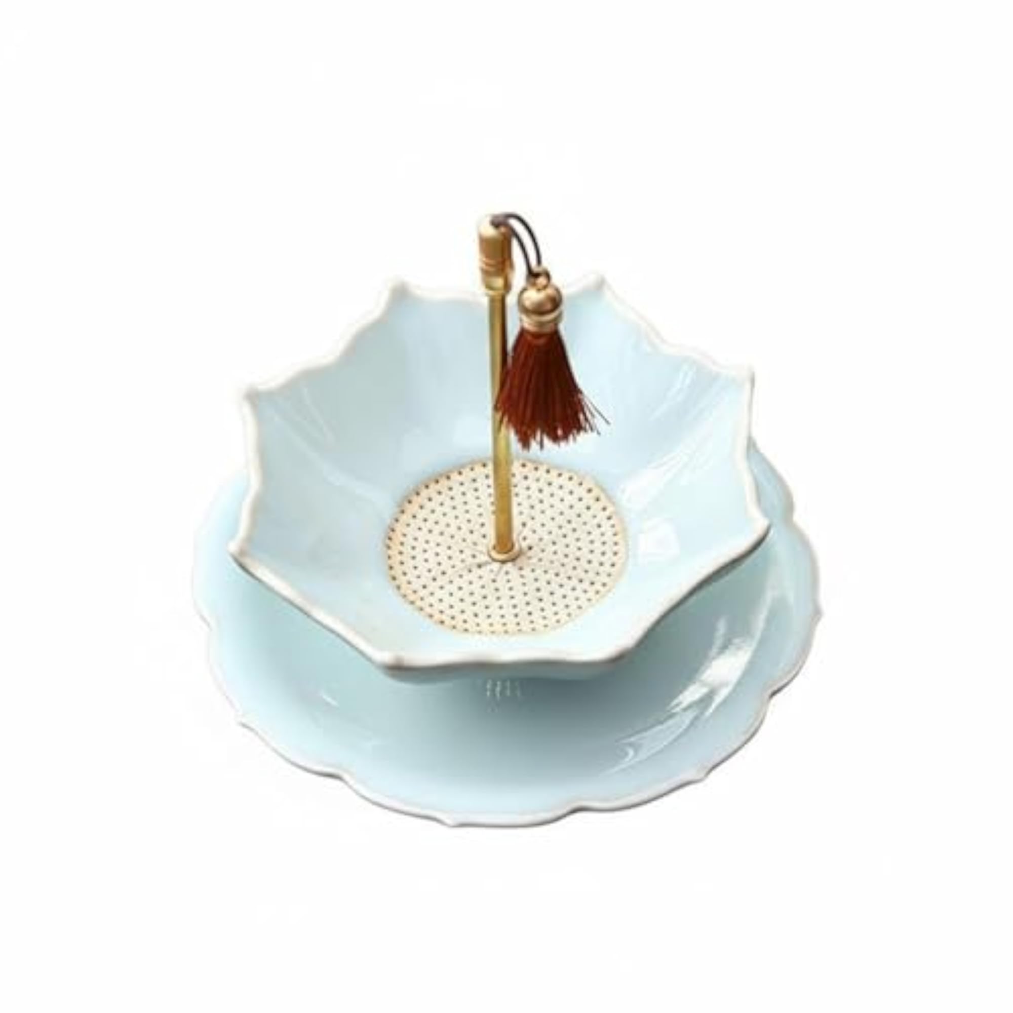 Handmade Ceramic Tea Strainer, Cute Design Infuser
