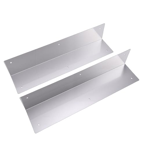 Protector de Esquina de Pared Ángulo 89 Grados Revestimiento Acero Inoxidable 2uds 4