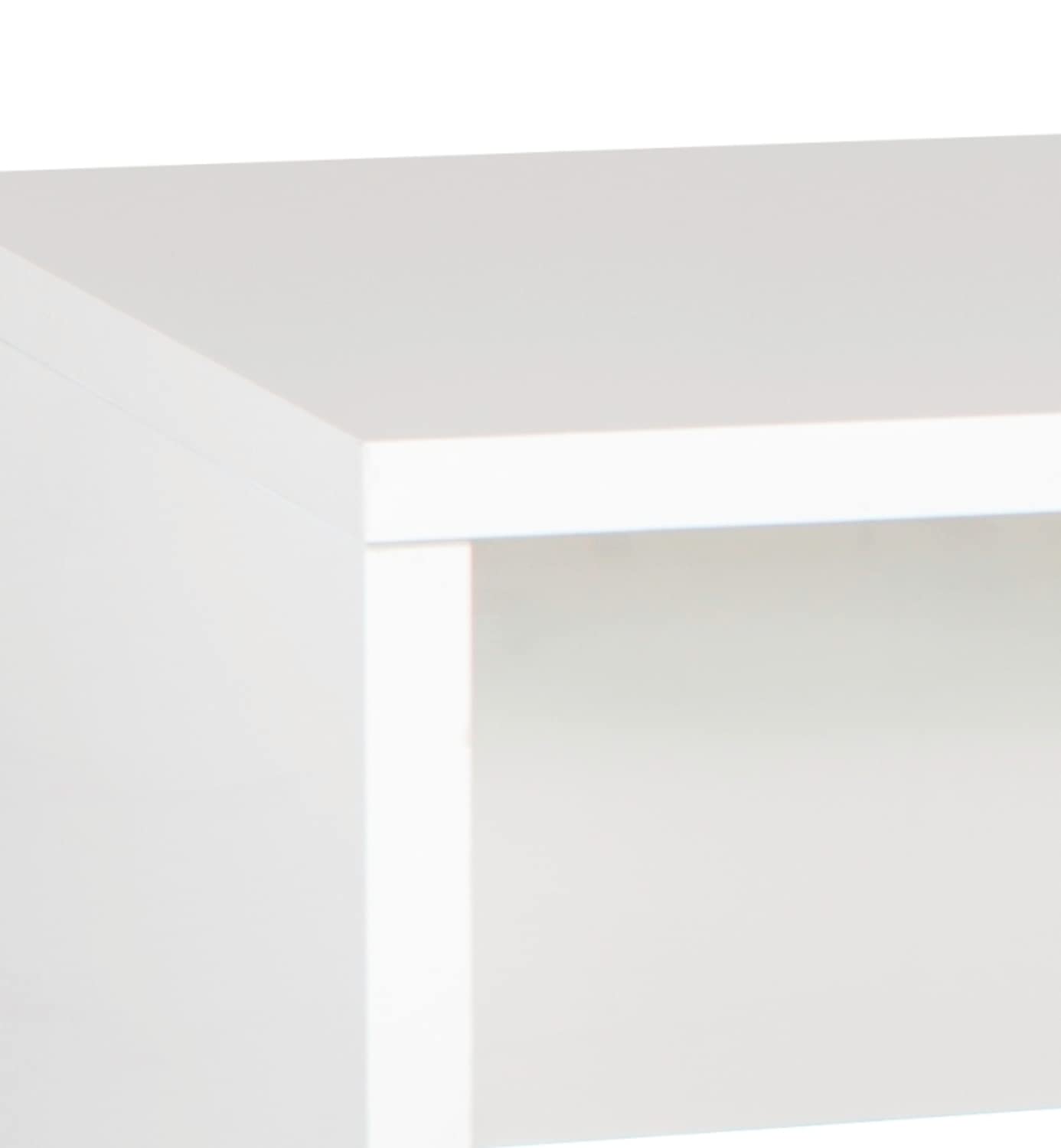 COMPOSAD | Scrivania della Linea DISEGNO, Scrivania Bianca, Porta PC, (LxAxP) 180x73x69 cm, Colore Bianco Laccato, per Studio, Ufficio, Made in Italy