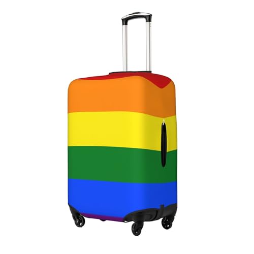 Rainbow Print Luggage Suitcase Covers Elastic Washable Luggage Protector Luggage Covers For Suitcase2